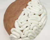 Foto del paso 10 de la receta: Tarta de cerebro para Halloween