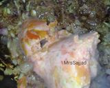 A picture of step 6 of Fish Biryani.