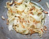A picture of step 2 of Bhindi.