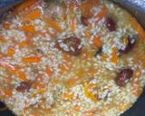 A picture of step 4 of Apricot Chicken Rice (Uzbekistan).