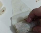 A picture of step 7 of Chicken spring roll.