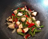 Foto langkah ke 4 dari resep Tumis Sayur Ikan Gabus (Iwak Haruan).