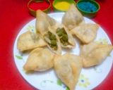 A picture of step 12 of Pea Samosas.