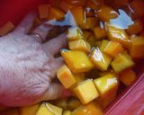 Foto del paso 2 de la receta: Zapallo en almíbar con cal