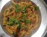 A picture of step 6 of Vegetable pasta.