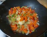 Foto del paso 1 de la receta: Lomo salteado con jamón y verduras