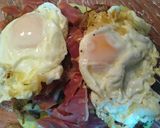 Foto del paso 3 de la receta: Huevos "estrapallaos" con setas y jamón 