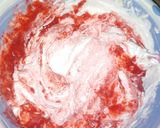 A picture of step 4 of Strawberry ice-cream.