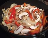 A picture of step 5 of Homemade Mexican Chicken Fajitas.