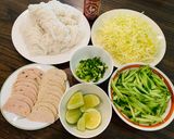 Hình bước làm 4 của món Bún riêu giò heo (phiên bản của bếp nhỏ xinh xinh)