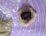 Foto langkah ke 7 dari resep Mochi Matcha isi Coklat.