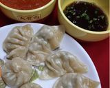 A picture of step 7 of Chicken momos.