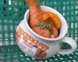 A picture of step 6 of Chicken soup.