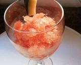 Foto del paso 3 de la receta: Granita de durazno saludable y refrescante