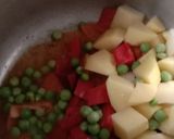 A picture of step 1 of Pav bhaji.