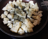 Foto del paso 1 de la receta: Estofado de patatas agridulces con soja texturizada