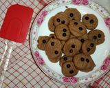 Foto langkah ke 7 dari resep Choco cookies teflon 4 bahan simple.