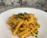 Foto del paso 8 de la receta: Falsos Mac and cheese con pollo