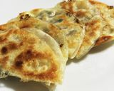A picture of step 10 of 100 Homemade Vegetable-Filled Pan-Fried Gyoza.