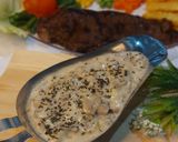 Foto langkah ke 3 dari resep Creamy Mushroom Sauce.
