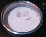 A picture of step 4 of Rose Lassi.