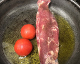 Foto del paso 1 de la receta: 131. Solomillo con salsa de alcachofas a la pimienta negra (principal carne)