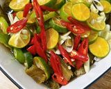 Hình bước làm 4 của món Tảo chile xả tắc
