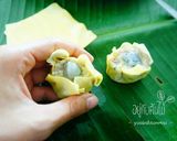 รูปขั้นตอนการทำที่ 7 ของ ขนมจีบหมูหน้ากุ้ง