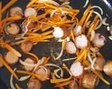 Sausage & Carrot Omelette recipe step 2 photo