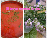 Foto del paso 1 de la receta: Tallarines en salsa de tomate aromatizada con hiervas