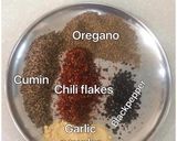 A picture of step 1 of Nacho Taco seasoning.