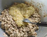 Foto del paso 2 de la receta: Pastel de manzana, bananas y avena saludable
