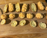 Foto del paso 12 de la receta: Eclairs con cremoso de pomelo y profiteroles !!!