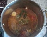 199 7. Csülkös füstölt húsos gombócos savanyú káposzta 😋 recept fázis 4 fotója