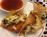 A picture of step 4 of Asian Wonton Tacos.