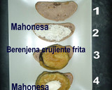 Foto del paso 1 de la receta: Tapa de berenjena y langostino