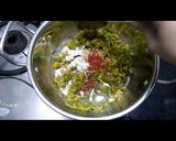 A picture of step 5 of Bell pepper / Shimla mirch ki besan wali sabji.