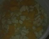 Tejszínes-barackos csirkemell recept fázis 3 fotója