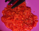 Foto del paso 2 de la receta: Pechugas de pollo con leche de coco y picadillo de pimientos