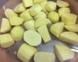 Hình bước làm 1 của món Canh xương khoai tây