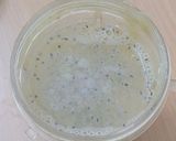 A picture of step 3 of Apricot Cucumber Cooler with Chia Coconut Water.