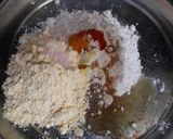 A picture of step 1 of Gujarati Dal Dhokli.