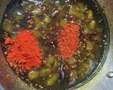 A picture of step 5 of Totapuri achari vaghariyu.