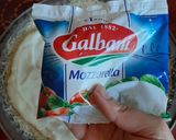 Une image de l'étape 10 de Kunefe à la créme et la mozzarella.