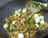 Foto langkah ke 3 dari resep Telor Puyuh Tempe Oseng Cabai Hijau.
