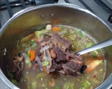 Foto langkah ke 7 dari resep Sup iga kacang merah "brenebon soup".