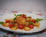 Foto del paso 6 de la receta: Caramelizado de patata, pera y tomates cherry