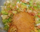 A picture of step 2 of Paneer Bhurji.