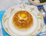 Foto langkah ke 6 dari resep Nasi Tim Telur Asin.