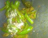 चटपटी हरी मिर्च की सब्जी (Chatpati hari Mirch ki sabzi recipe in Hindi) रेसिपी चरण 6 फोटो